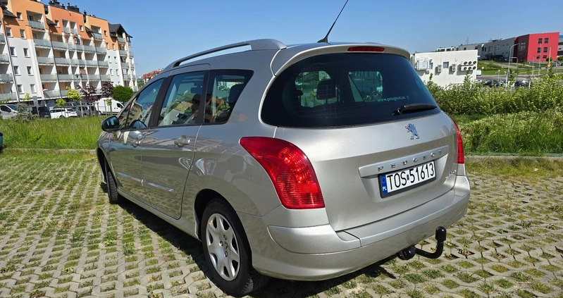 Peugeot 308 cena 13950 przebieg: 249000, rok produkcji 2008 z Rzeszów małe 137